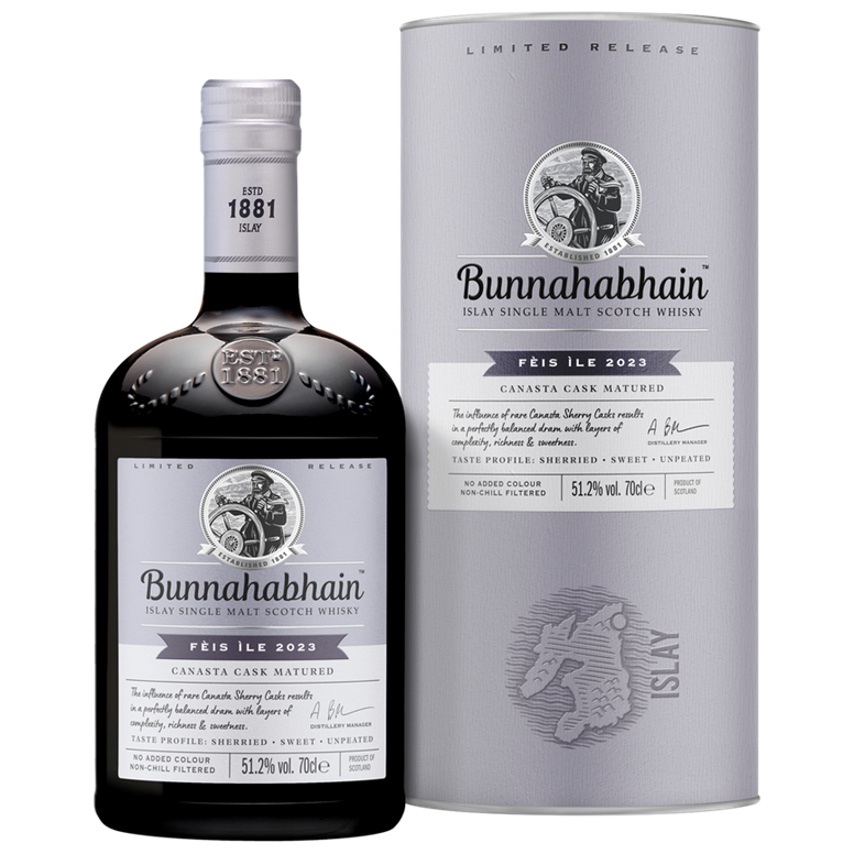 Bunnahabhain Canasta Cask Matured Fèis Ìle 2023