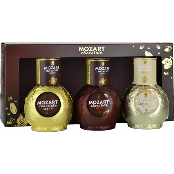 Mozart Chocolate Liqueur Miniature Gift Set (3x5cl)