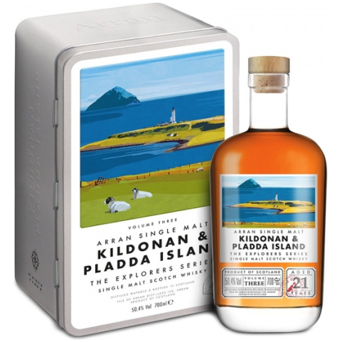 Arran 21 Year Old, Explorers Series Volume 3, Kildonan & Pladda Island